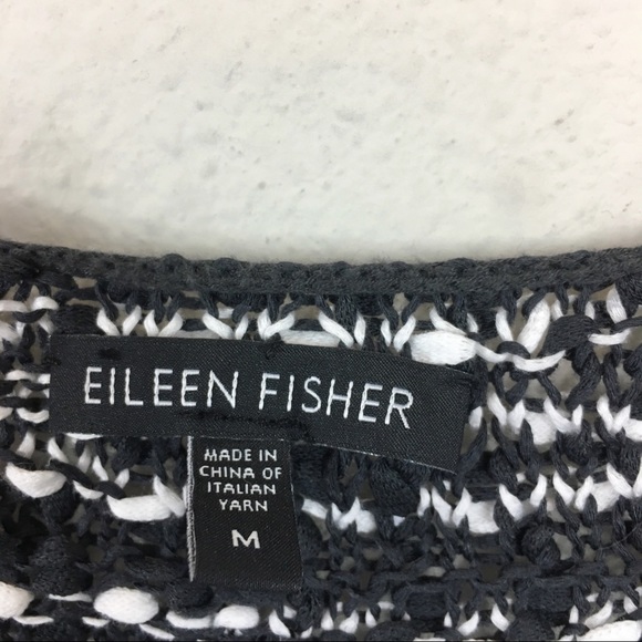 Eileen Fisher | Loose Chunky Knit Tunic - Picture 3 of 7